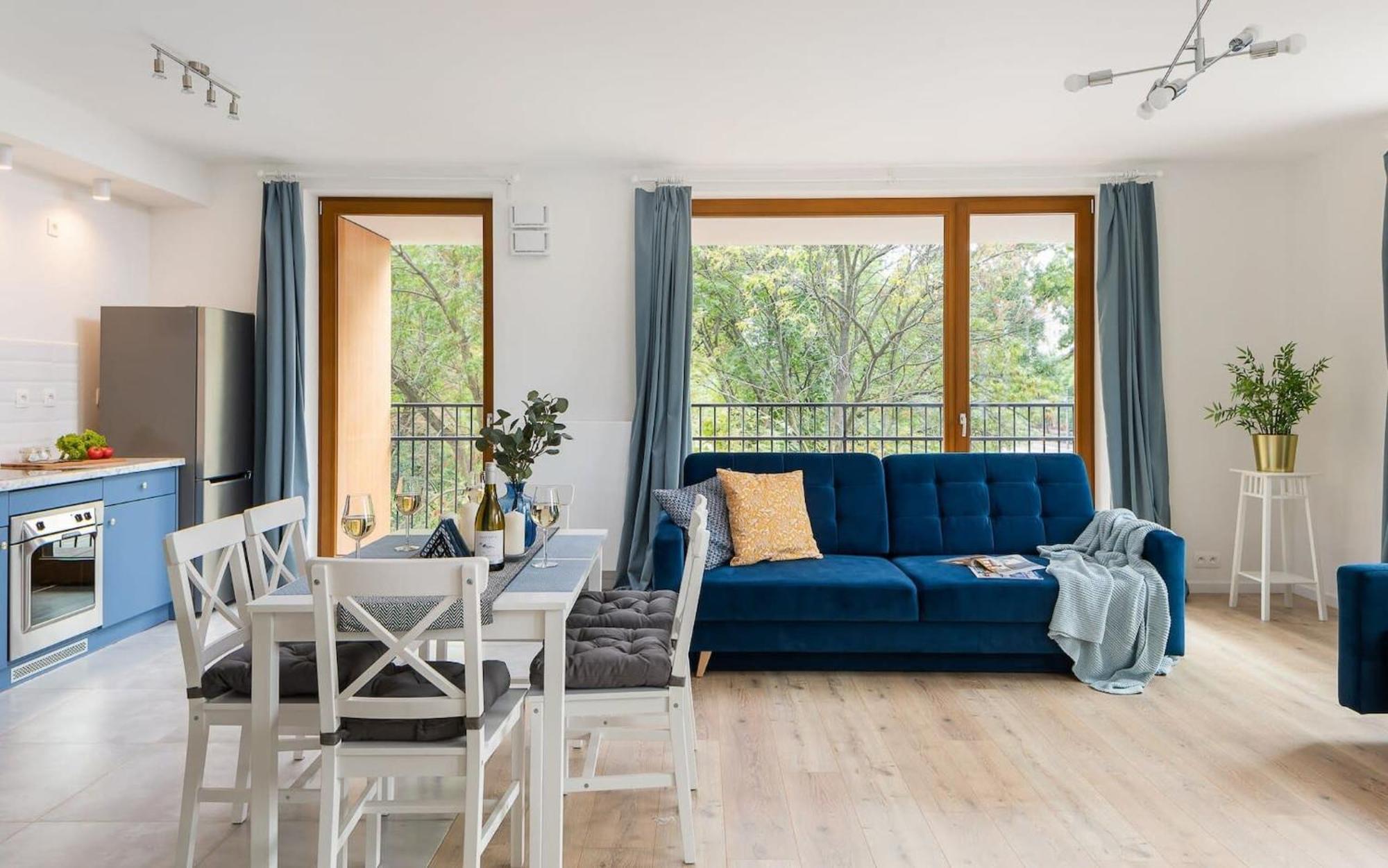 Pulawska 221 - Colorful Apartment With Balcony By Noclegi Renters วอร์ซอ ภายนอก รูปภาพ