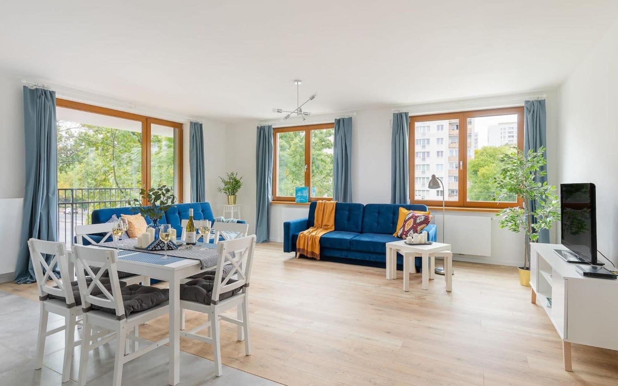 Pulawska 221 - Colorful Apartment With Balcony By Noclegi Renters วอร์ซอ ภายนอก รูปภาพ